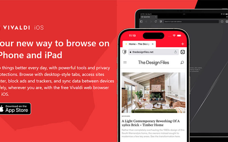 Vivaldi iPhone 版本：一個強大、私密的網頁瀏覽器