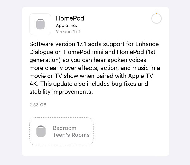 HomePod 17.1 更新：增強對話品質，影音體驗再進化 | Apple TV, HomePod, HomePod 17.1, HomePod Mini, 增強對話 | iPhone News 愛瘋了