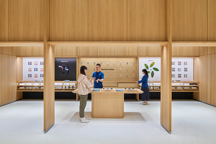 Apple 溫州萬象城零售店開幕：賞心悅目的購物天堂