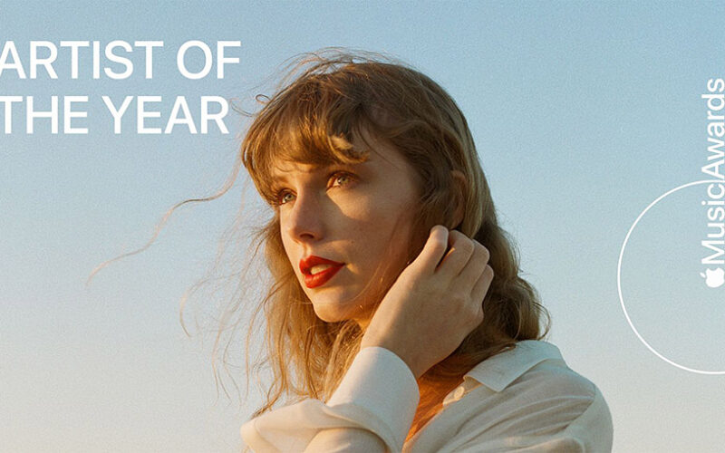 Taylor Swift 獲選 Apple Music 2023 年度藝人