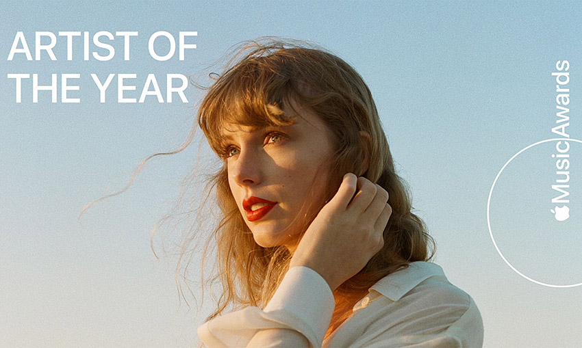 Taylor Swift 獲選 Apple Music 2023 年度藝人