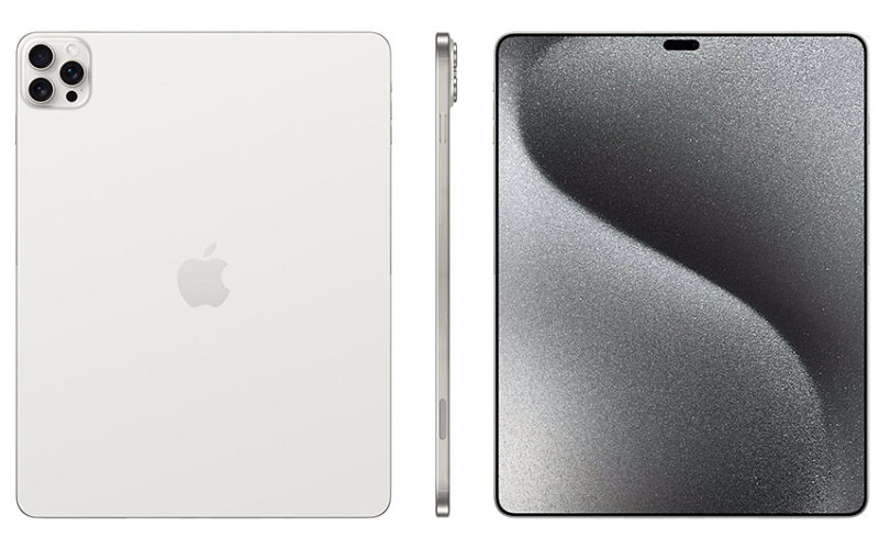 傳全新14.1吋iPad Pro：M3晶片+極窄邊框+動態島