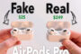 real vs fake airpods pro comparison guide