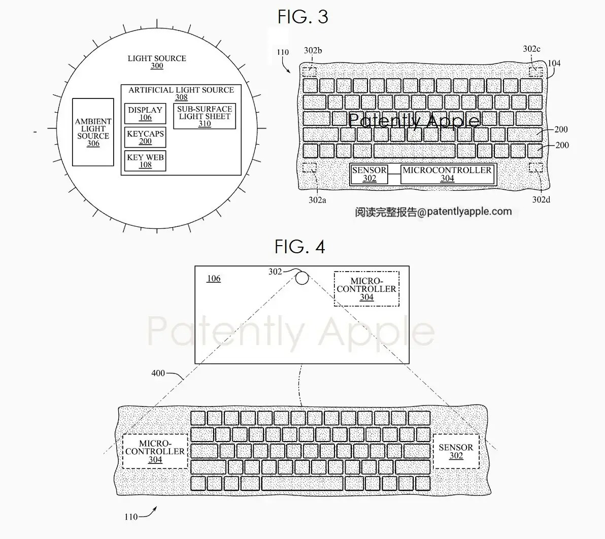 apple macbook backlit keyboard patent 3