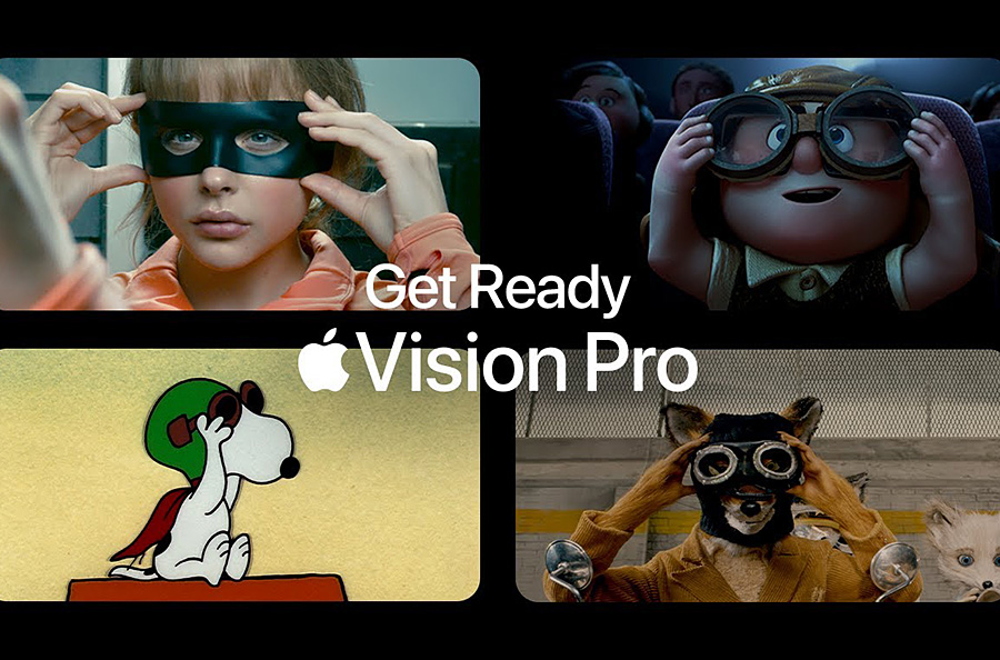 Apple Vision Pro - 歡迎來到空間運算時代 apple vision pro launch tv cf