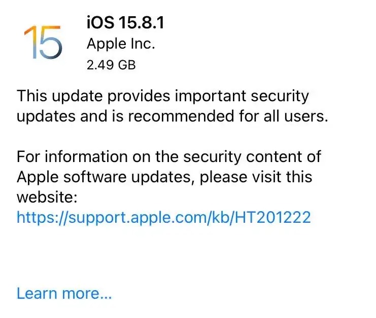 ios security updates 1675 1582