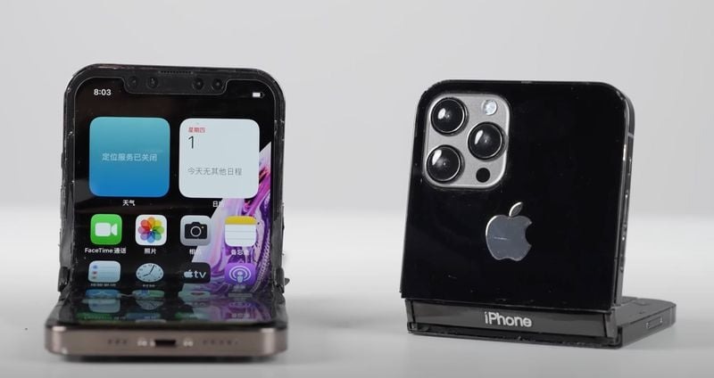 傳蘋果開發兩款折疊 iPhone 和可折疊 8 吋 iPad apple foldable iphone 2026 innovation