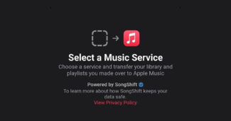 apple music new feature import music