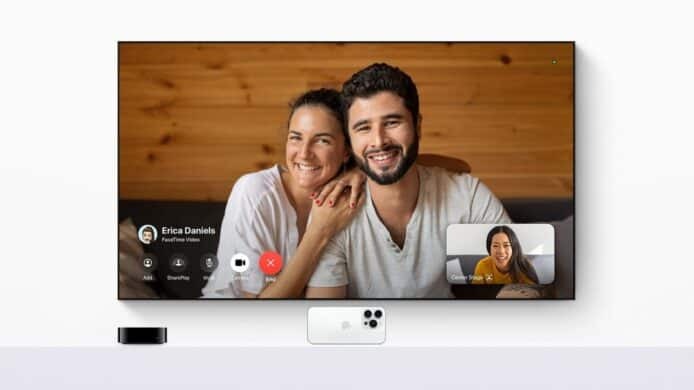 apple tv upgrade built in camera facetime 2
