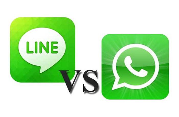 line whatsapp fight 2