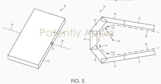 apple iphone folding patent revealed