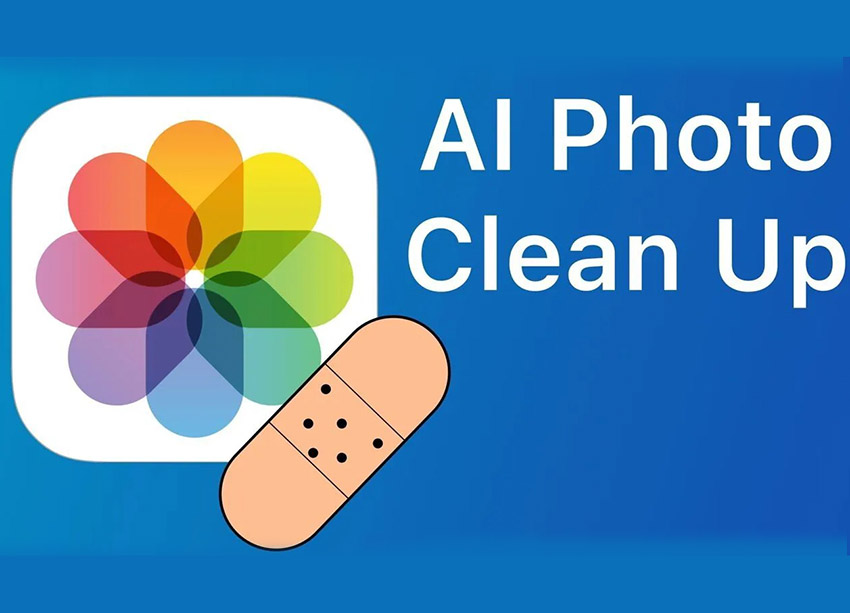 apple photos app ai clean up