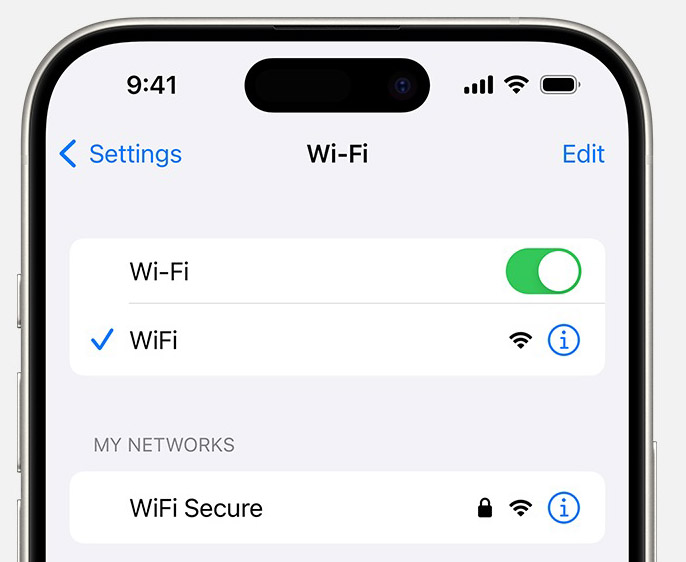 ios18 rotate wifi address privacy 2