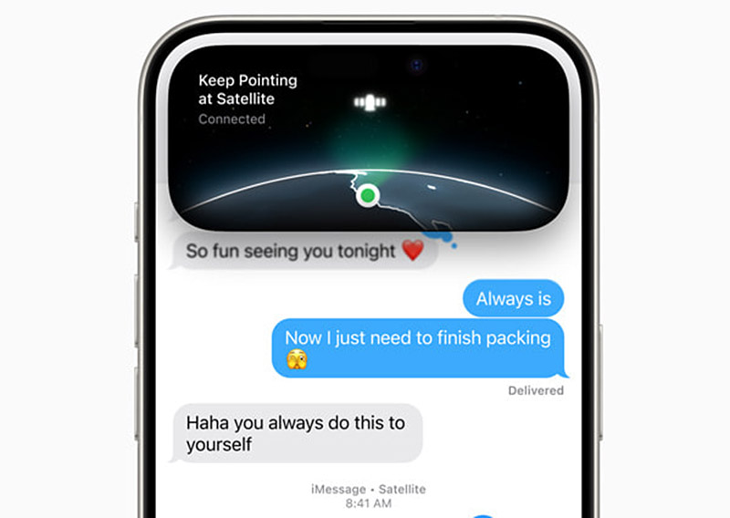 解鎖 iOS 18 衛星通訊功能：免費雙向傳訊息和表情符號 ios18 satellite messaging