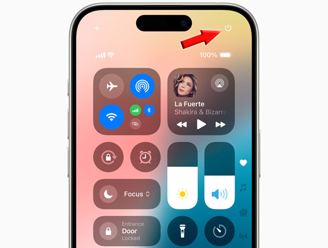 iOS 18 控制中心新增關機按鈕：操作更便捷 ios 18 control center