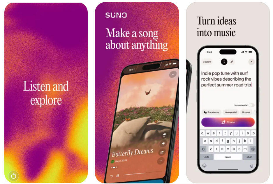 suno music creation app Suno iPhone 版下載！立即用 AI 輕鬆創作音樂