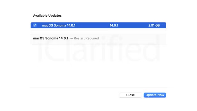 macos sonoma 14 6 1 update advanced data protection fix 2