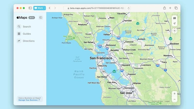 apple maps web firefox support 2