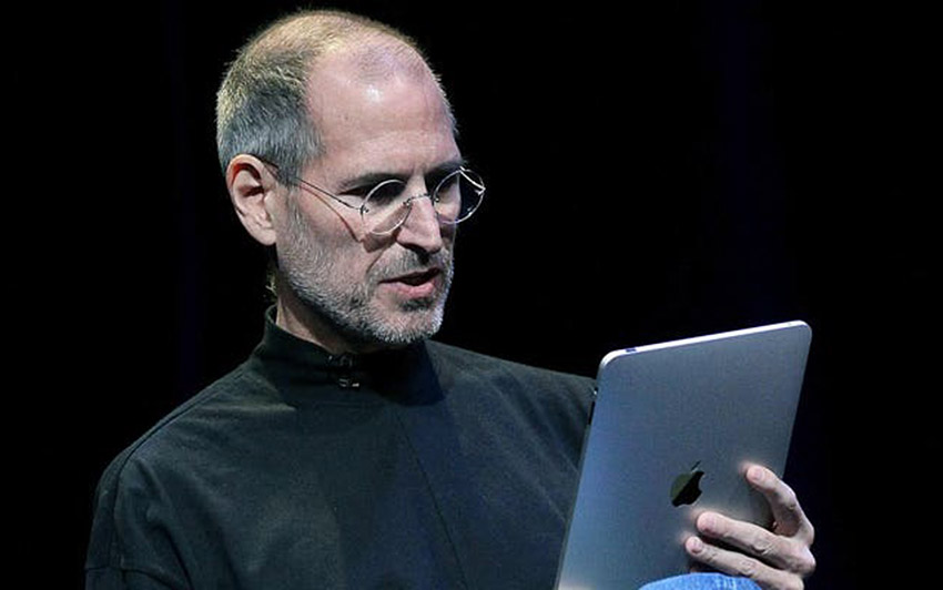 steve jobs ipad