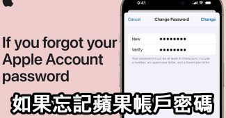 how to reset apple account password