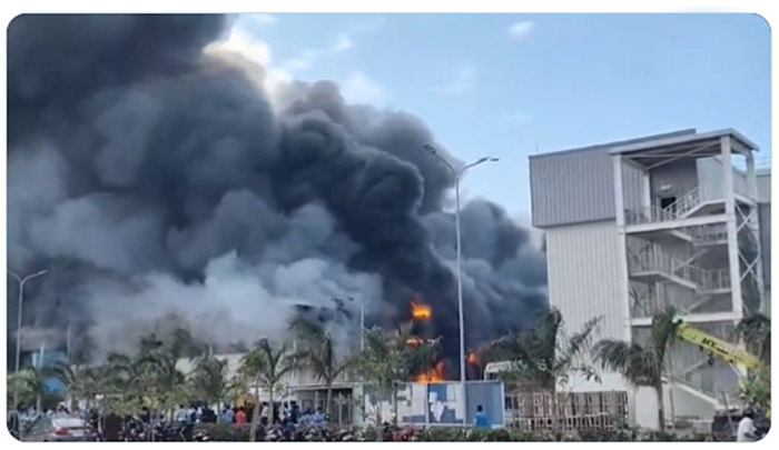 tata iphone plant fire impact 2