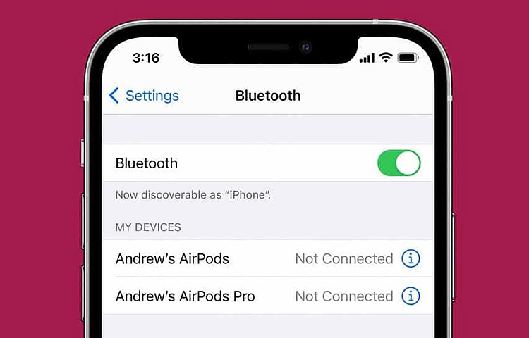 iphone bluetooth pairing issues 2