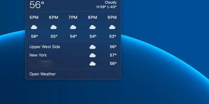 macos sequoia 15 2 weather menu