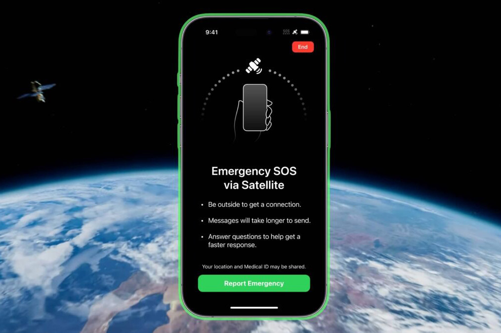 iphone satellite emergency service free or fee 2