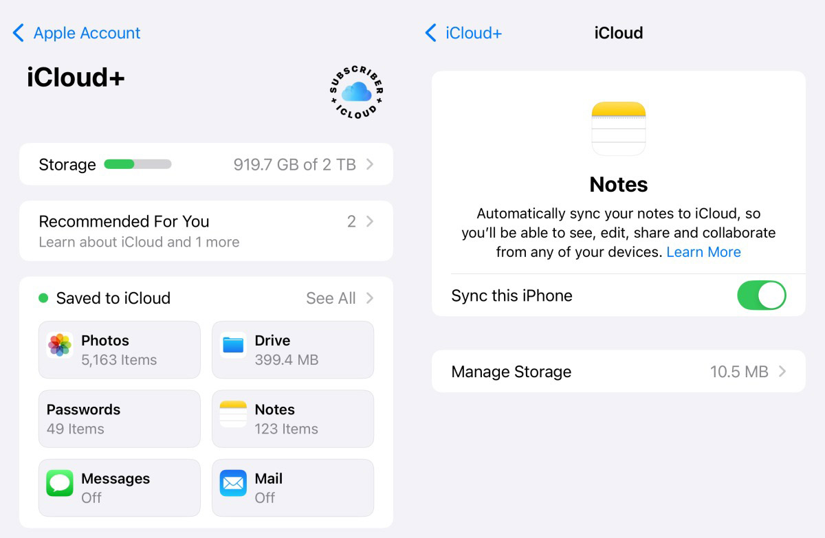 how to restore iphone notes sync issues 2