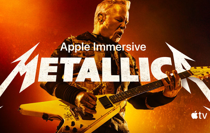 metallica for apple vision pro