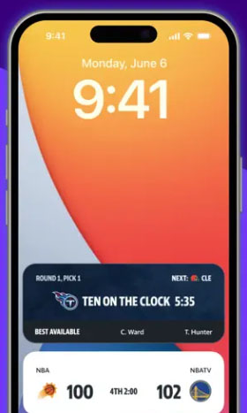 track nba scores on iphone 4