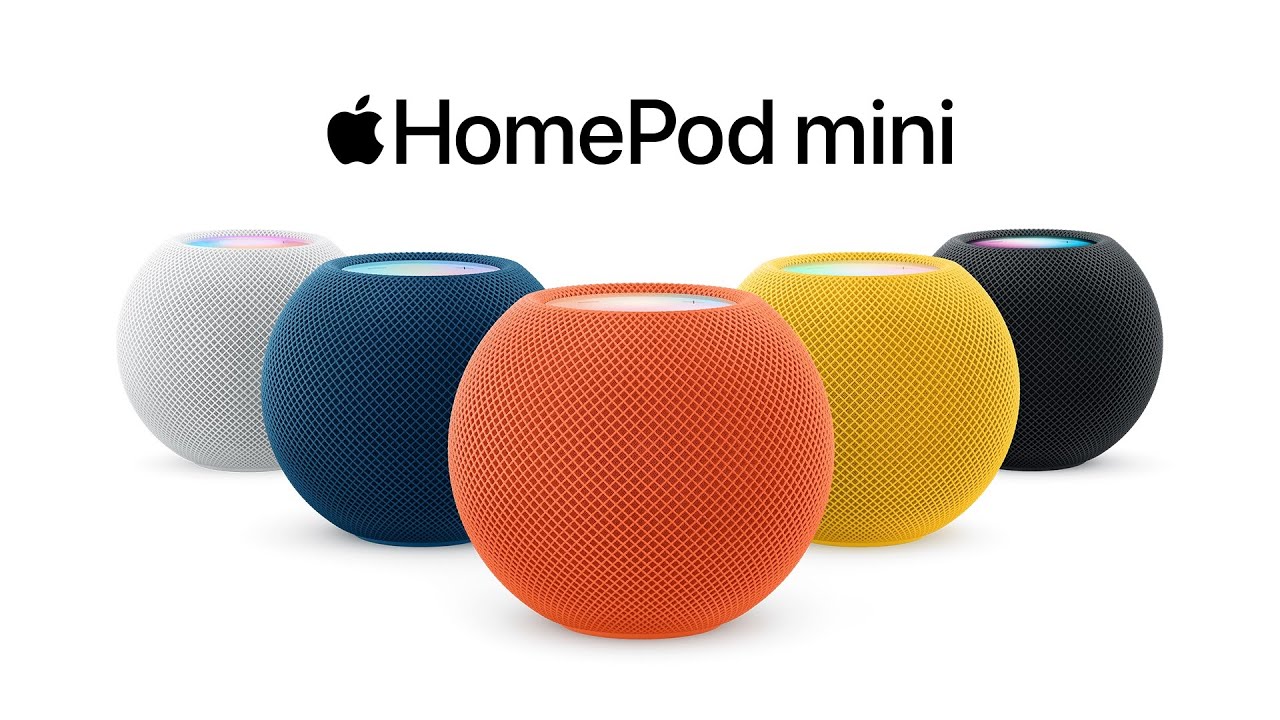 Video Thumbnail: HomePod mini, now in color | Apple Video Thumbnail: HomePod mini, now in color | Apple