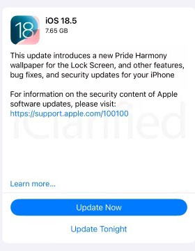 ios 18 5 update features guide 2
