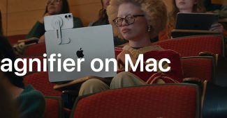 apple mac magnifier iphone accessibility