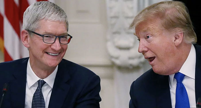 trump apple india manufacturing tariff 2