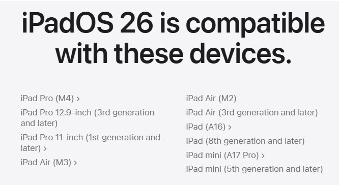 ipados 26 new features 4