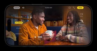 audio mix feature ios 26