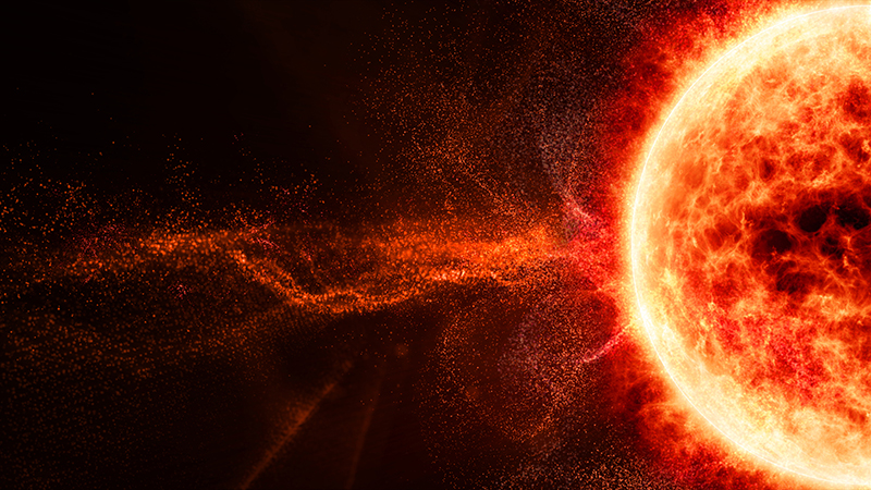Sun,Solar,Flare,Particles,Coronal,Mass,Ejections,For,Background,Computer