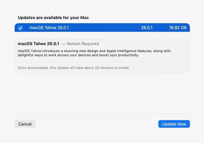macos tahoe 26 0 1 update m3 ultra fix 2
