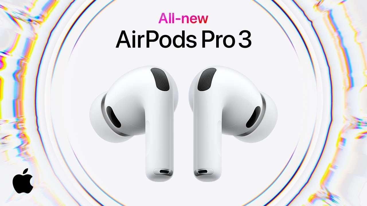 Video Thumbnail: Introducing AirPods Pro 3 | Apple