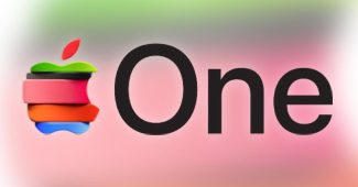 apple one new 3d color logo rebrand