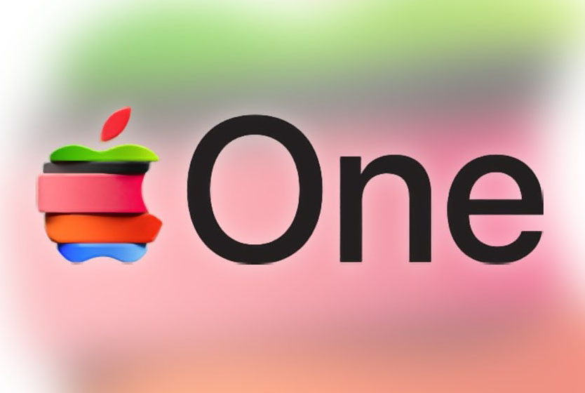 apple one new 3d color logo rebrand