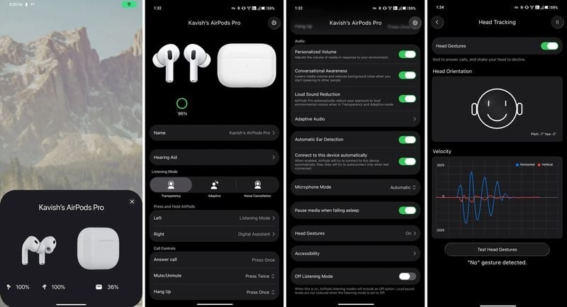 unlock airpods features android librepods 2