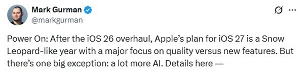 ios 27 features stability ai upgrade 2027