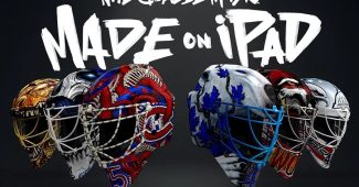 apple pencil pro ipad pro nhl goalie masks design process