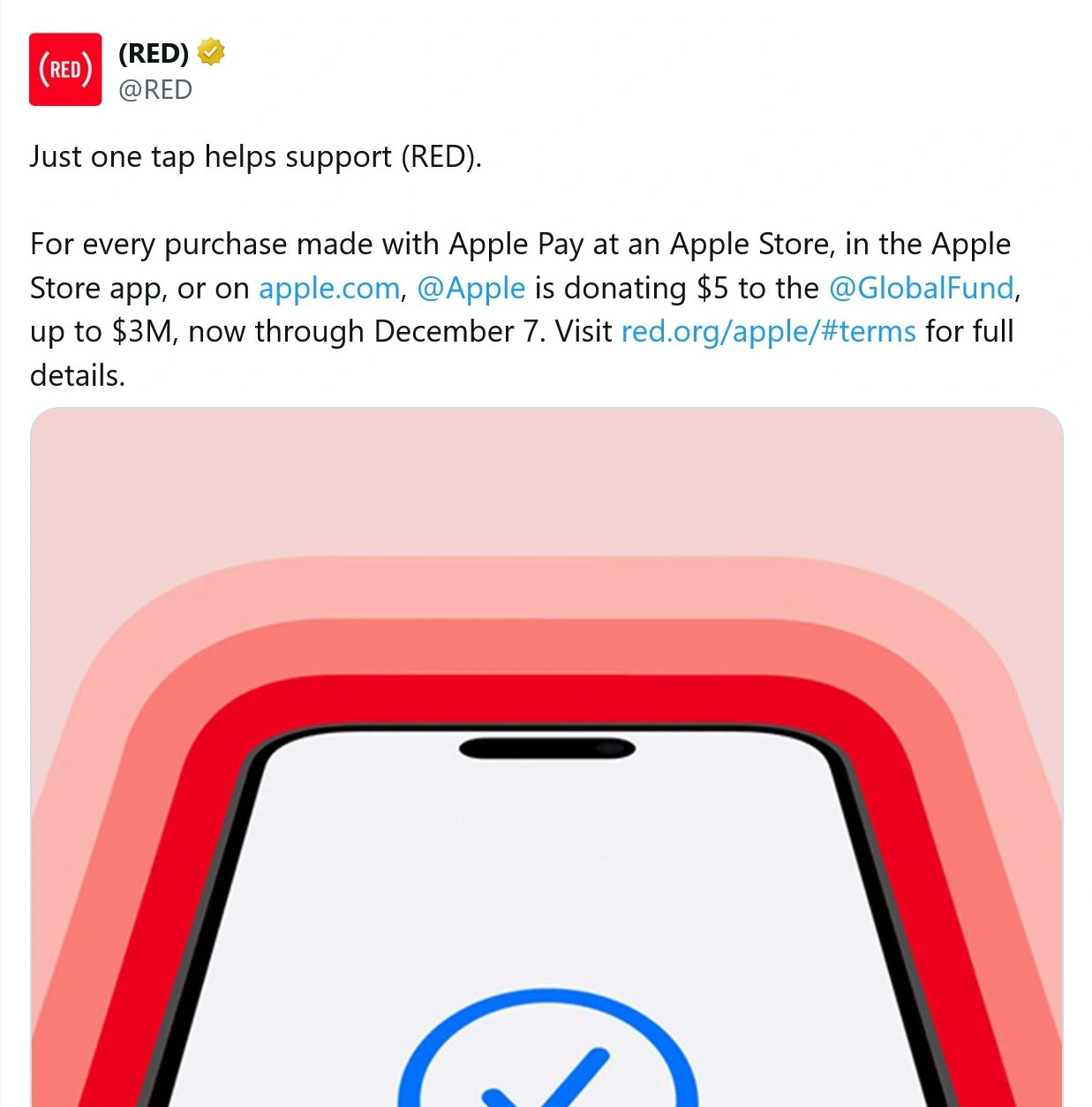 apple pay red donation campaign 2025 world aids day 2 apple pay red donation campaign 2025 world aids day 2