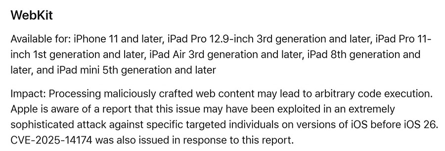 ios 26 2 security update fixes 25 vulnerabilities hidden album 2 ios 26 2 security update fixes 25 vulnerabilities hidden album 2