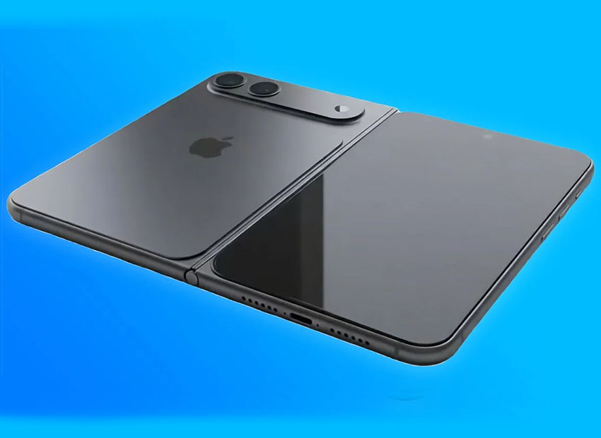 apple first foldable iphone render apple first foldable iphone render
