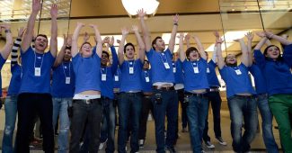 apple ai talent bonus iphone designers