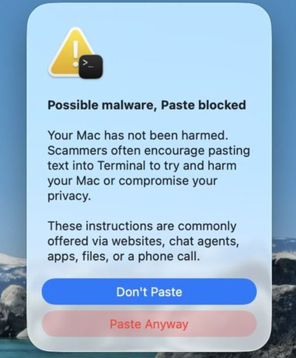 macos 26 4 terminal malware warning feature 2 macos 26 4 terminal malware warning feature 2